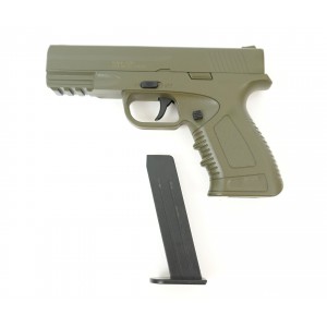 Страйкбольный пистолет Galaxy G.39G (H&K, Glock) зеленый